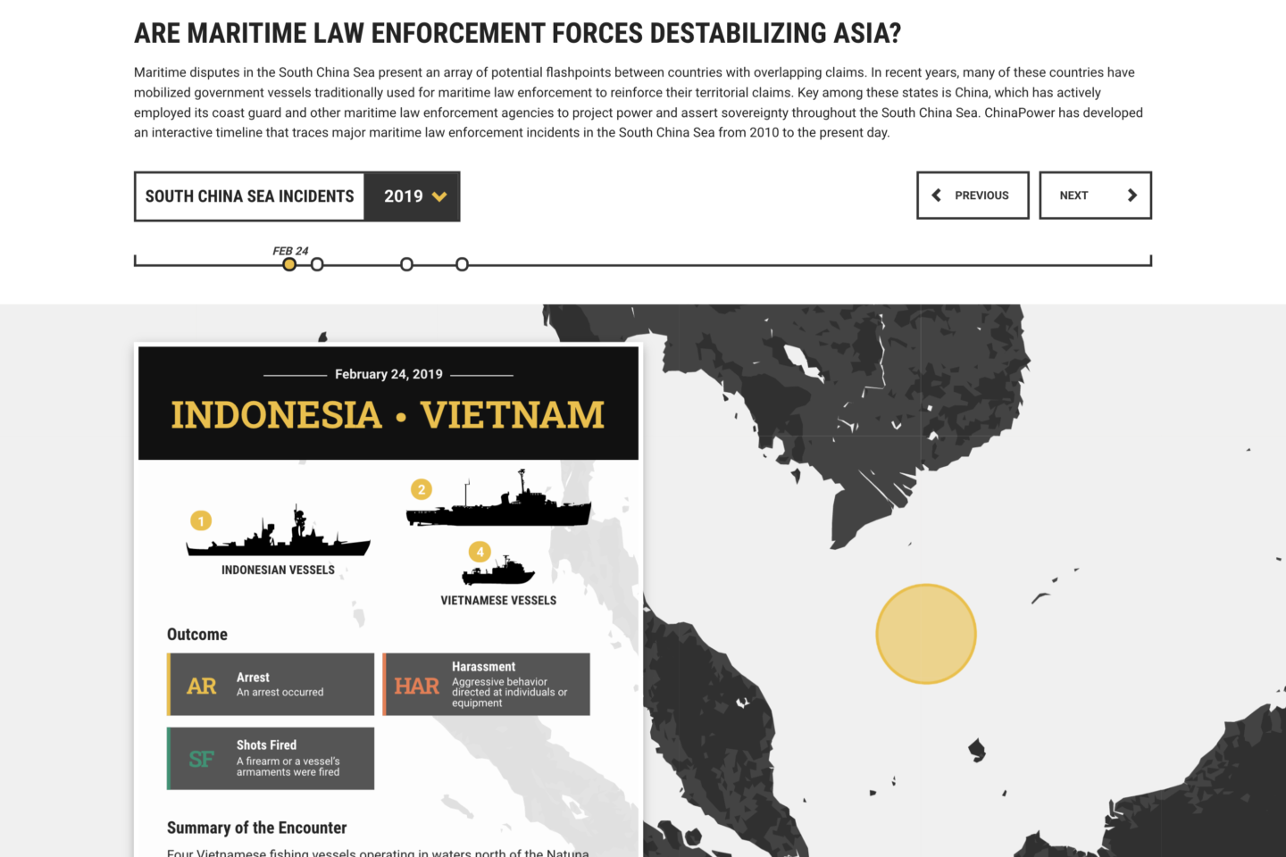 CSIS South China Sea Interactive