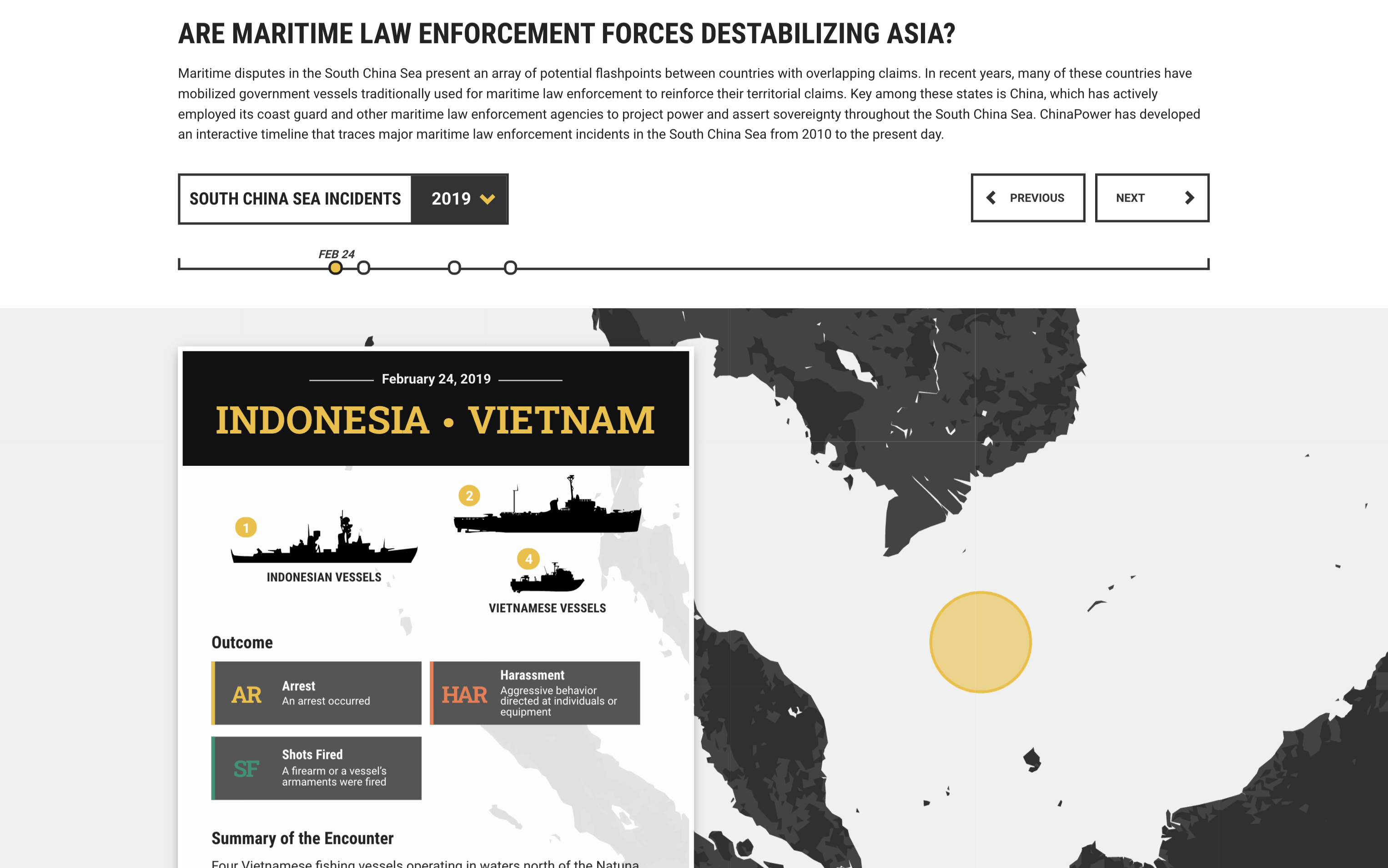 CSIS South China Sea Interactive